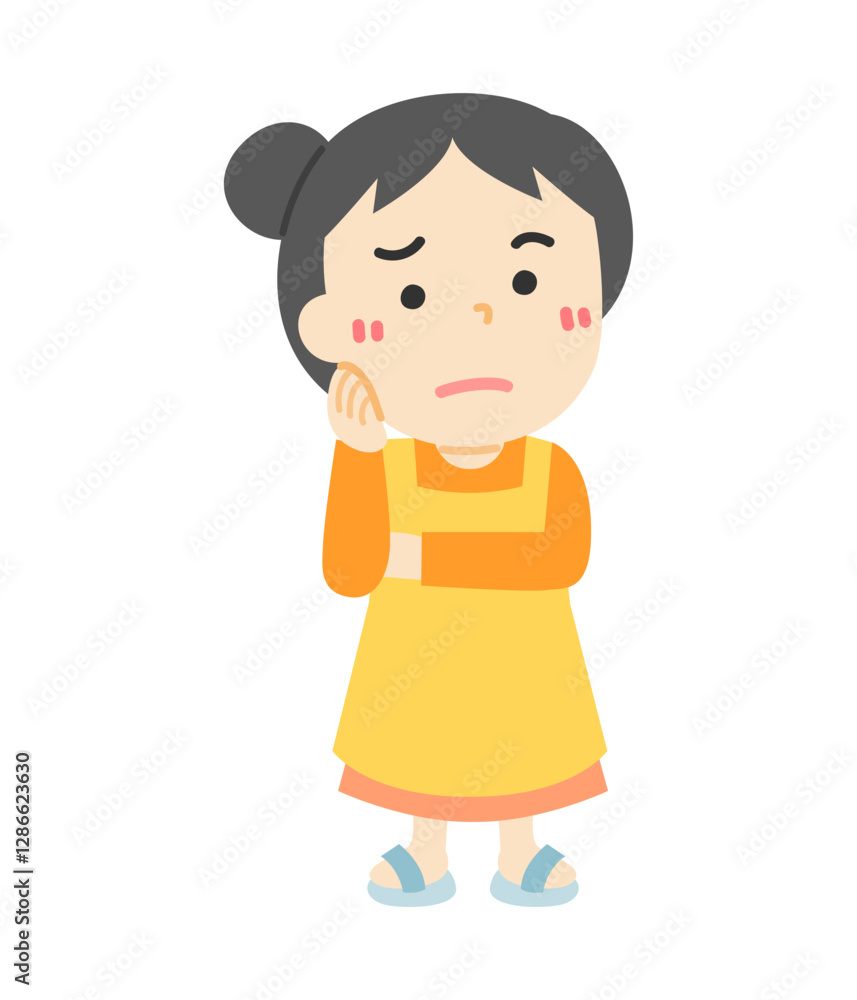 悩む女性 悩む女性
