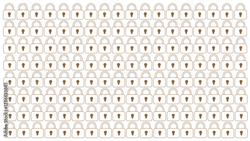 Lock abstract pattern background vector texture and lock vector background