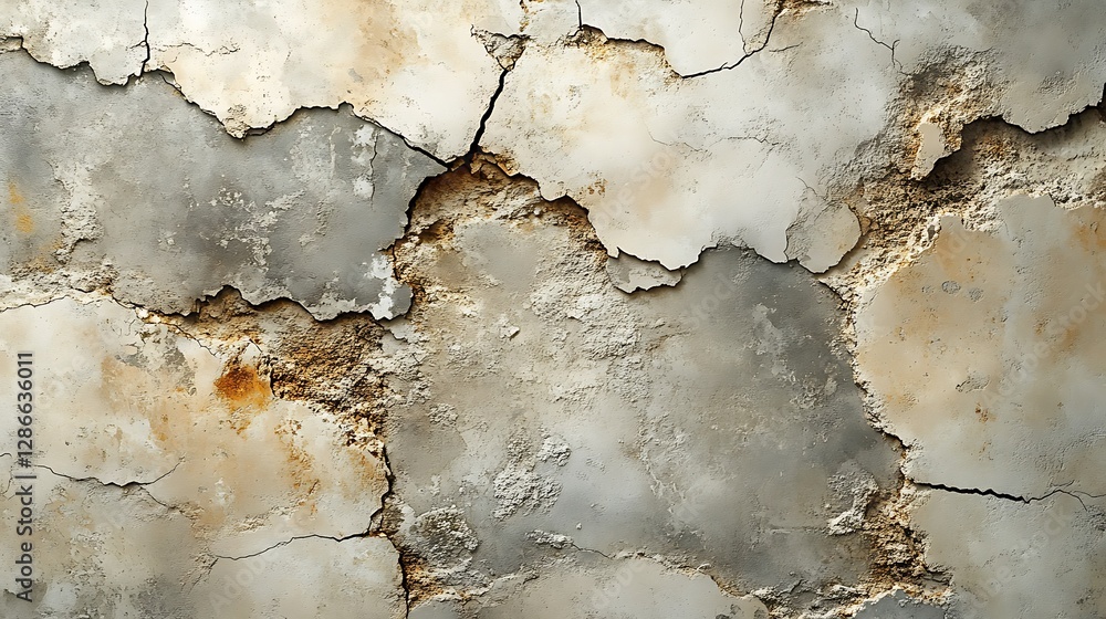 Obraz premium Detailed peeling paint and rough surface background HD images