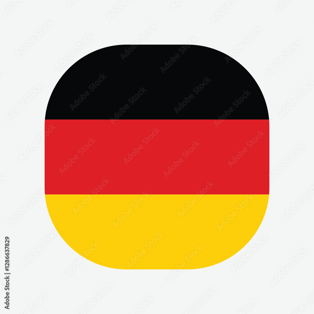 rectangle shape flag of germany rectangle shape flag of germany
