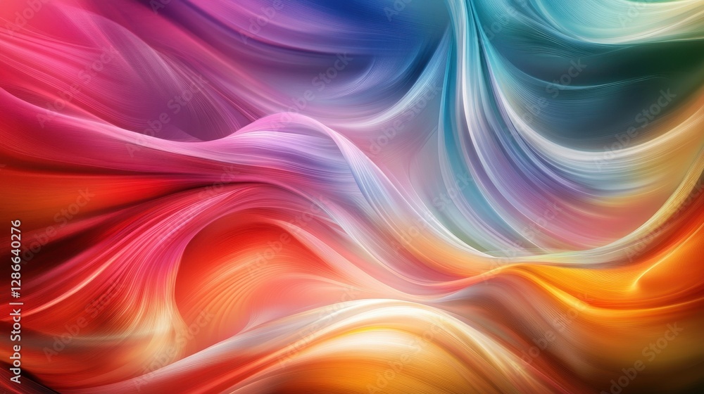 A dynamic wave of multicolor gradients flowing seamlessly, creating a futuristic and energetic abstract background, symbolizing innovation and creativity. A dynamic wave of multicolor gradients flowing seamlessly, creating a futuristic and energetic abstract background, symbolizing innovation and creativity.