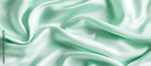 Wallpaper Mural Mint Green Fabric Texture Torontodigital.ca