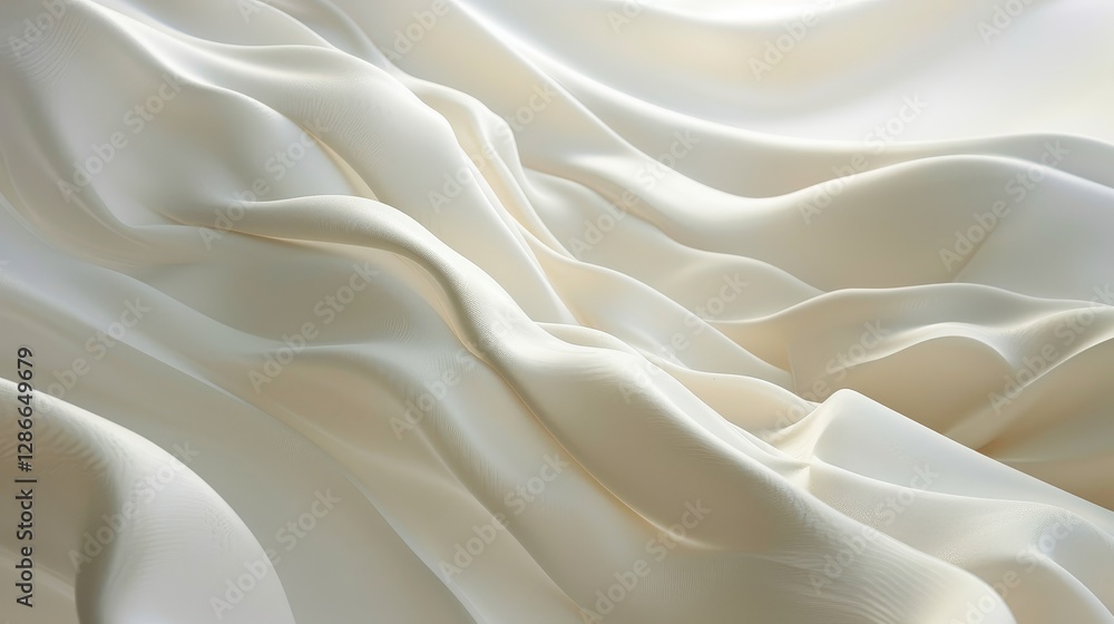 Soft Abstract Lines on Light Background Evoking Fabric or Dunes Soft Abstract Lines on Light Background Evoking Fabric or Dunes