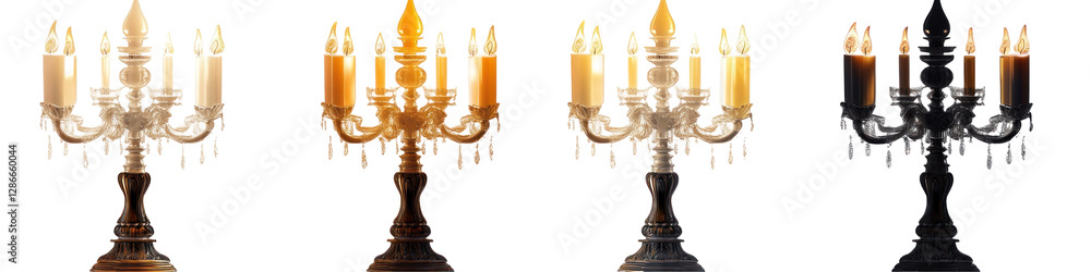 A set of candles A set of candles