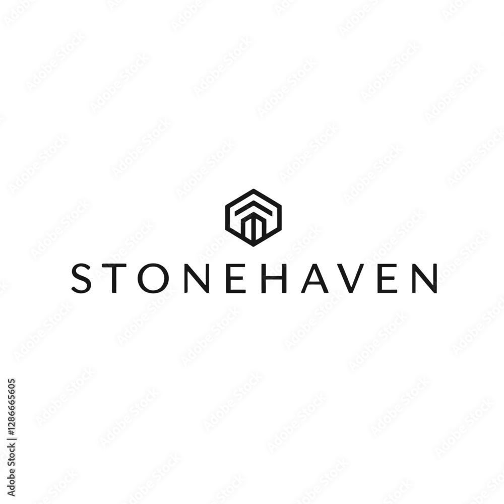 Modern Minimalist Logo Design with Bold Typography for Stonehaven Brand Modern Minimalist Logo Design with Bold Typography for Stonehaven Brand
