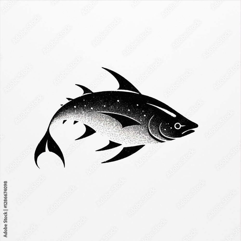 fish on a hook