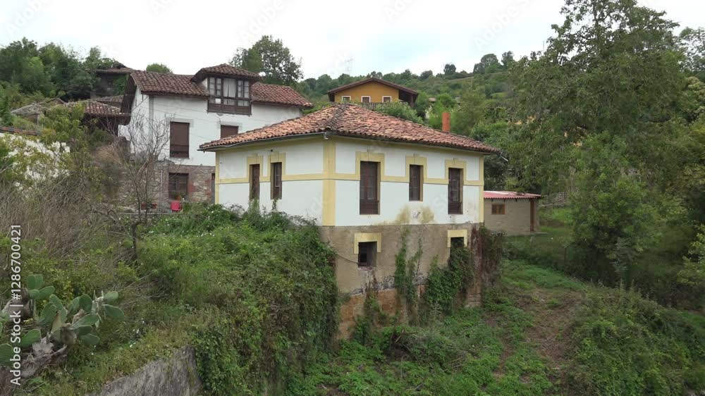 houses in the Asturian village of Cangas de Onis, in Asturias, Spain - 339
houses in the Asturian village of Cangas de Onis, in Asturias, Spain - 339