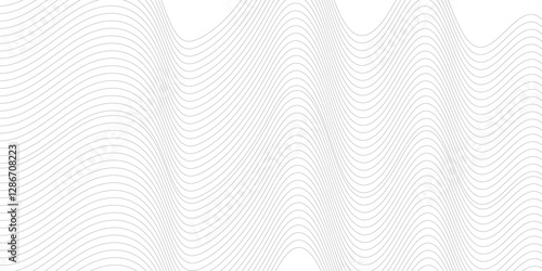 Abstract modern background, curved lines, create the effect of an optical illusion and will successfully complement your design stock illustration.