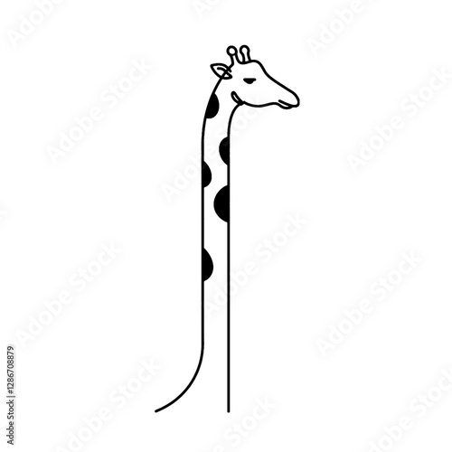 Giraffe Vector Logo Design