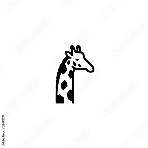Giraffe Vector Logo Design