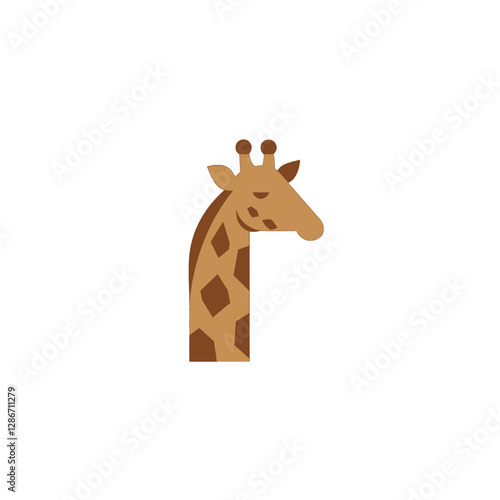 Giraffe Vector Logo Design