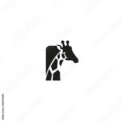 Giraffe Vector Logo Design