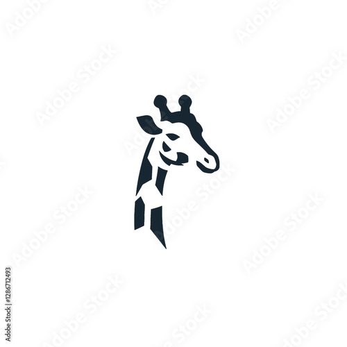 Giraffe Vector Logo Design