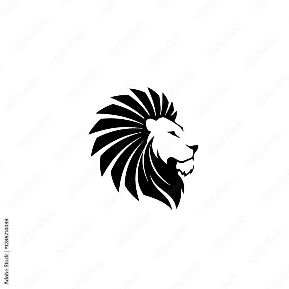 Fototapeta premium Lion Vector Logo Design