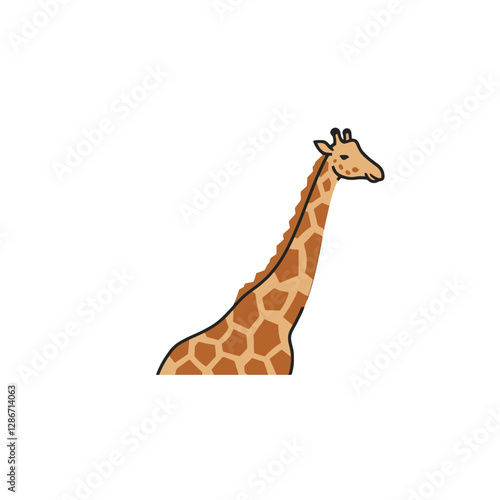 Giraffe Vector Logo Design