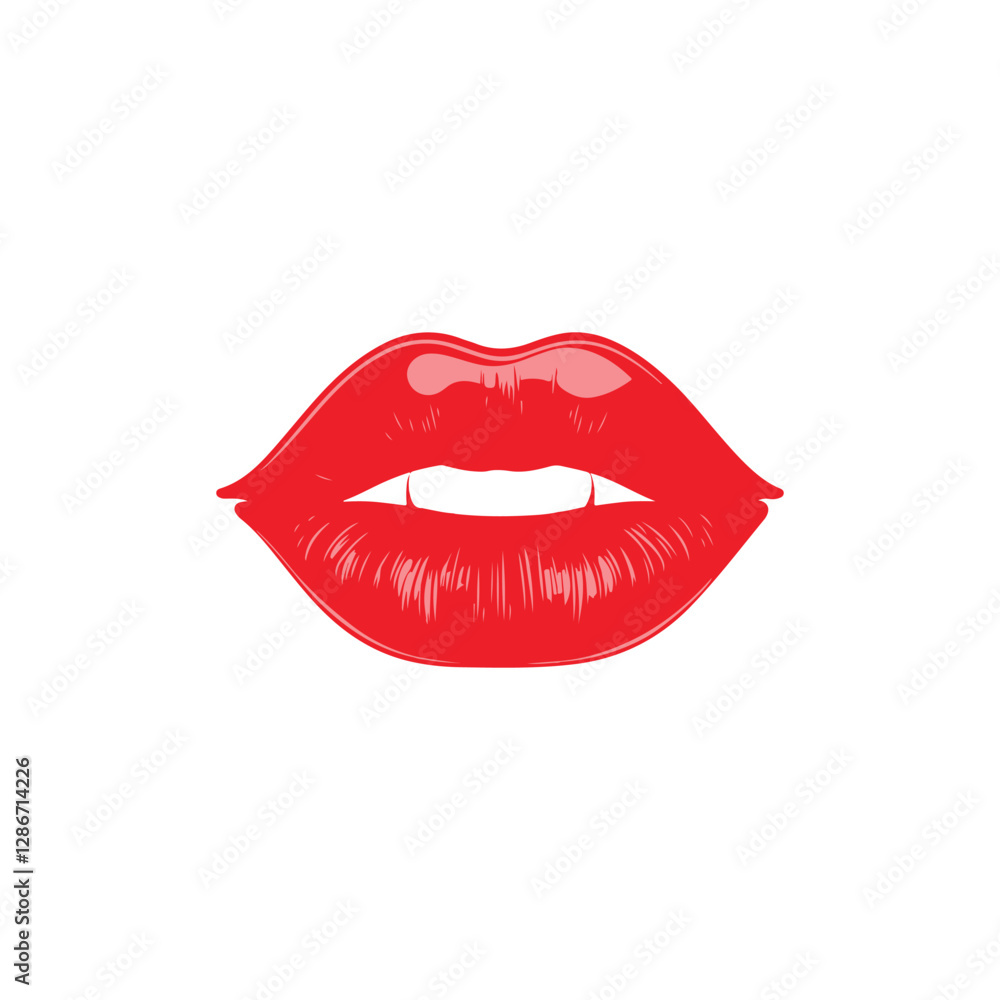 Flirty Lipstick Kiss Flirty Lipstick Kiss