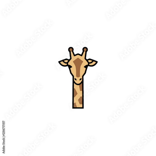 Giraffe Vector Logo Design