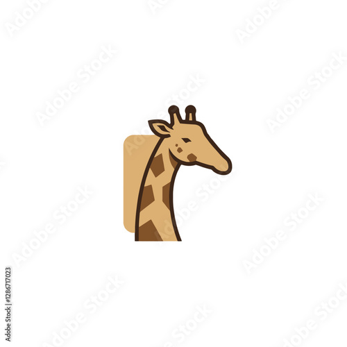 Giraffe Vector Logo Design