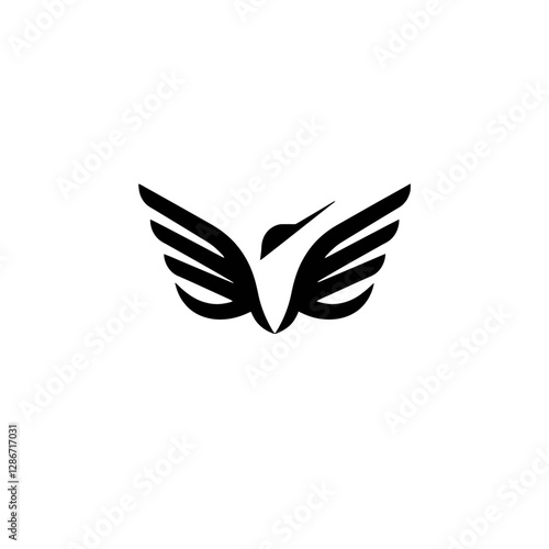 Hummingbird Vector Logo Design