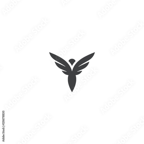 Hummingbird Vector Logo Design