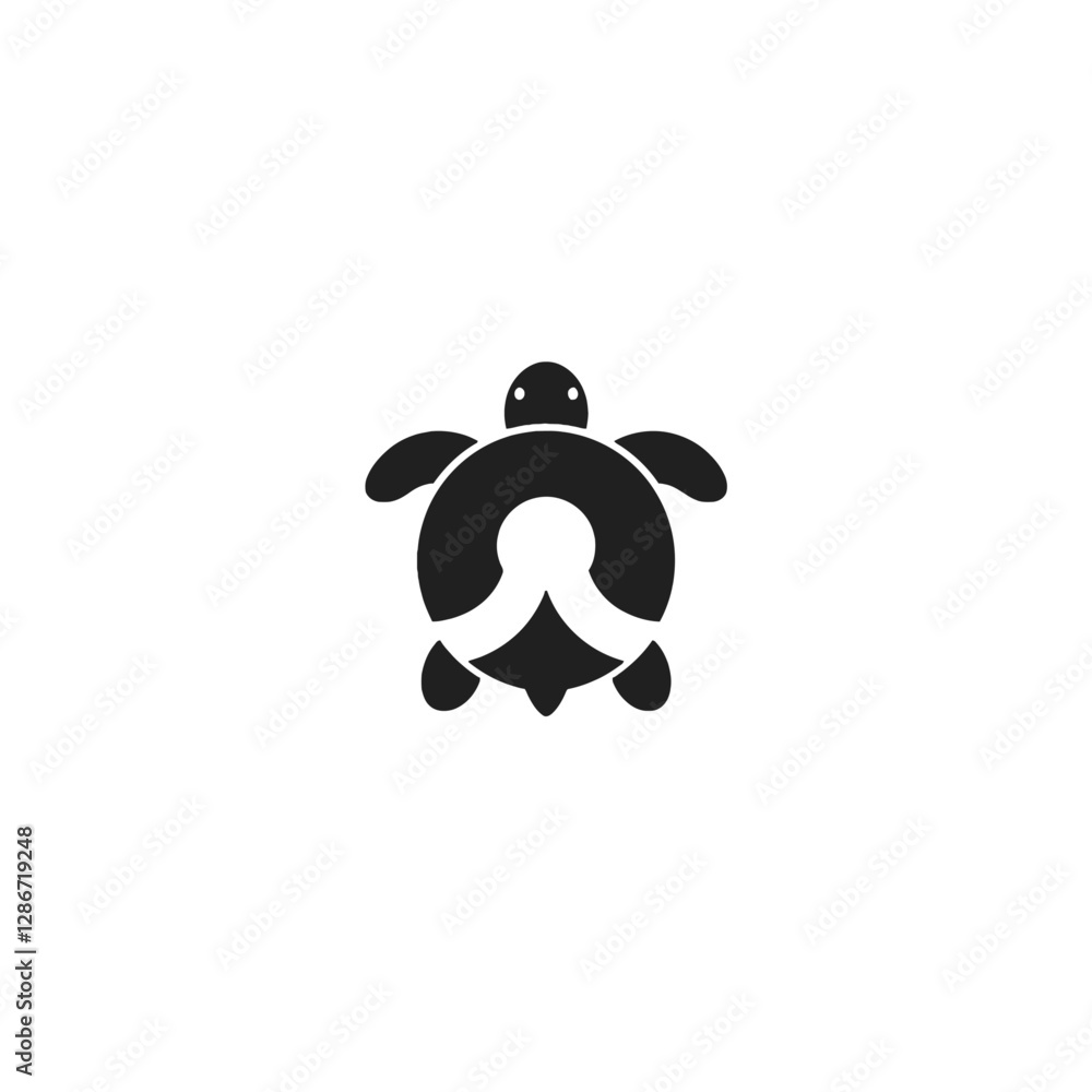 Fototapeta premium Turtle Vector Logo Design
