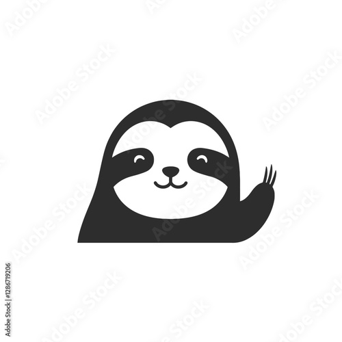 Sloth Vector Logo Design