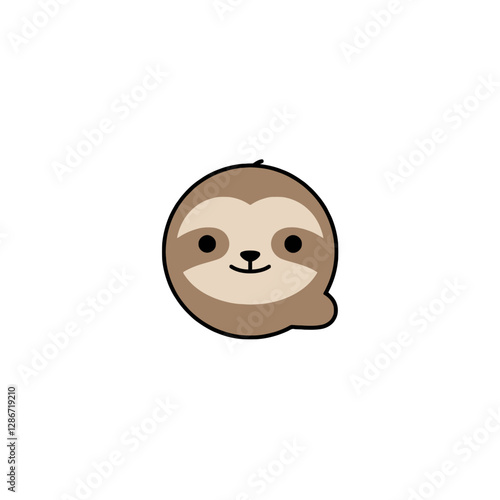 Sloth Vector Logo Design