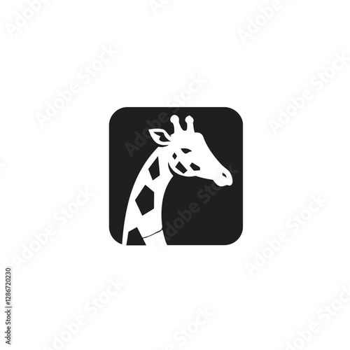 Giraffe Vector Logo Design