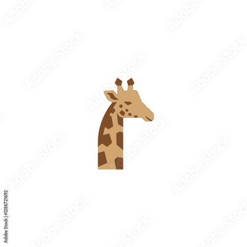 Giraffe Vector Logo Design