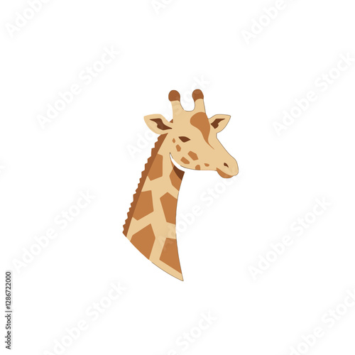 Giraffe Vector Logo Design