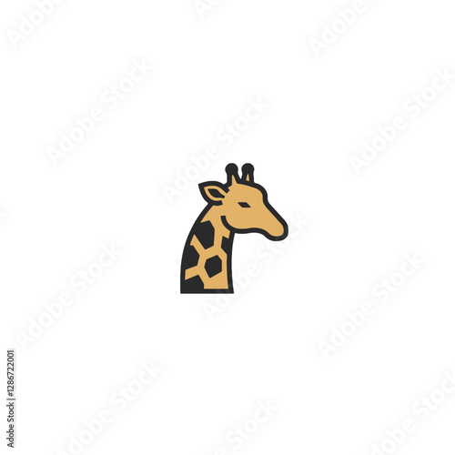 Giraffe Vector Logo Design