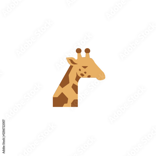 Giraffe Vector Logo Design