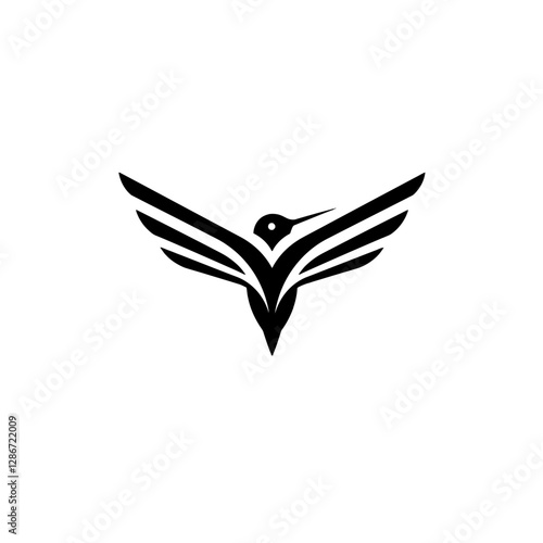 Hummingbird Vector Logo Design Free Download Hummingbird Vector Logo Design - GFXLoad
