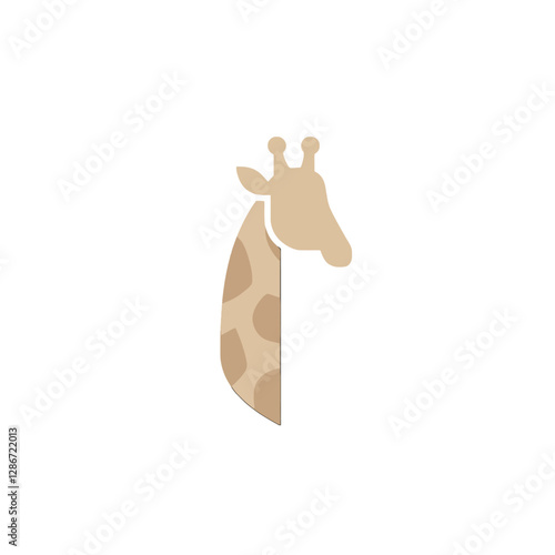 Giraffe Vector Logo Design