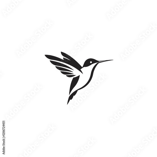 Hummingbird Vector Logo Design