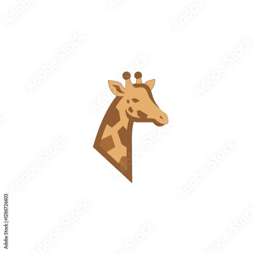 Giraffe Vector Logo Design