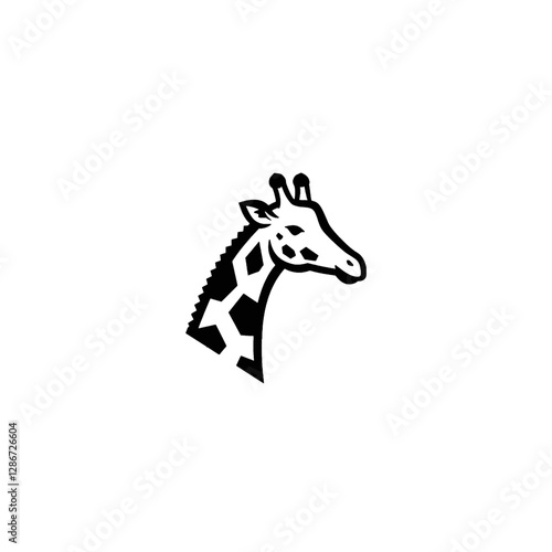 Giraffe Vector Logo Design