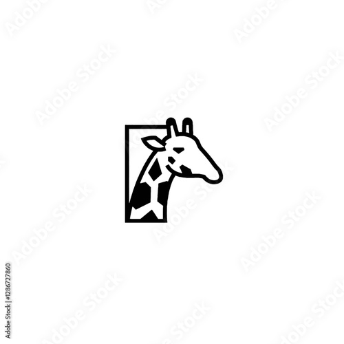 Giraffe Vector Logo Design
