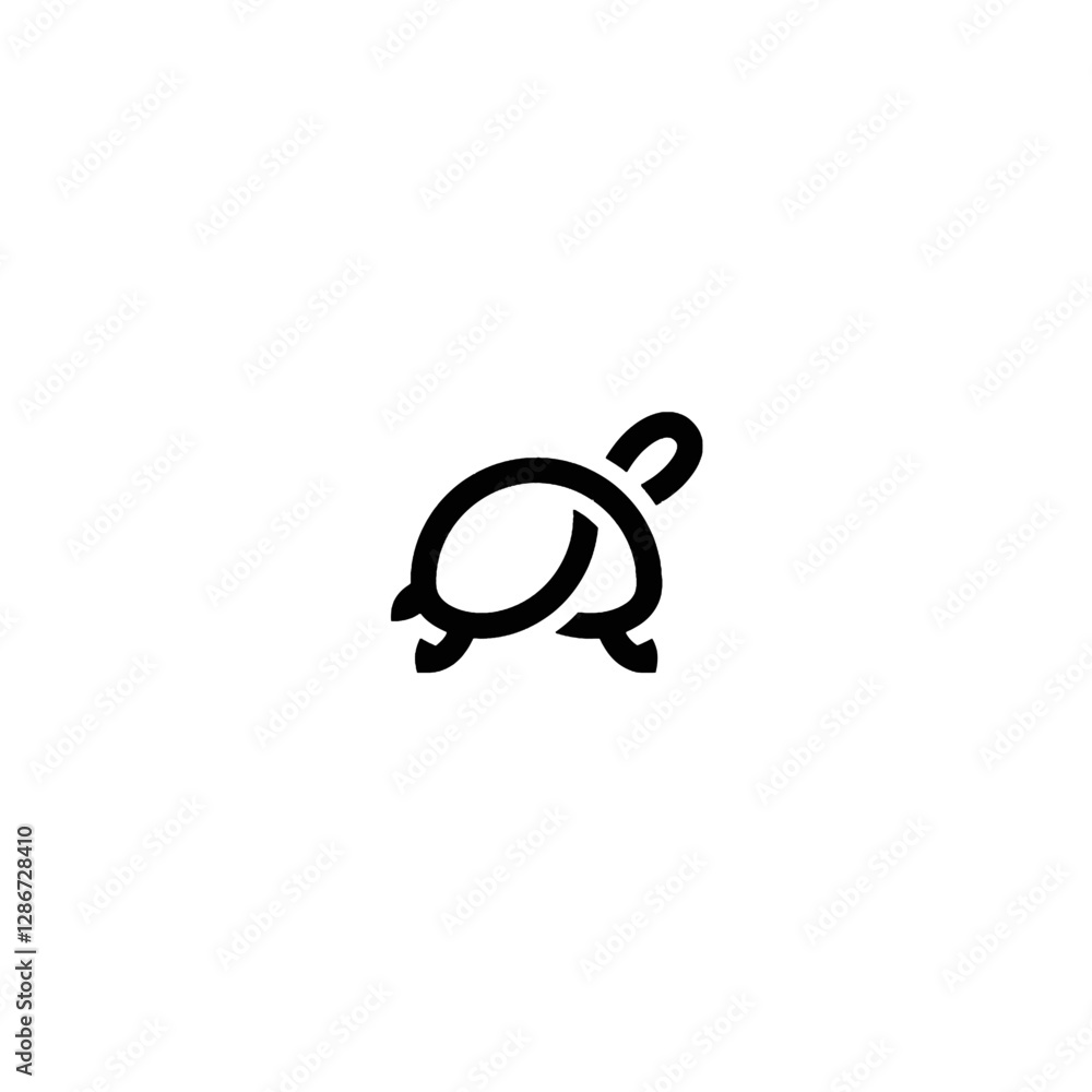 Turtle Vector Logo Design Turtle Vector Logo Design