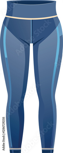 Colorful Flat Compression with Minimalist Vector Design Featuring Retro Vintage Illustration for a Stylish and Athletic Sportswear Look