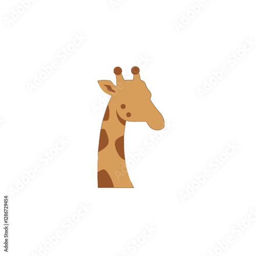 Giraffe Vector Logo Design