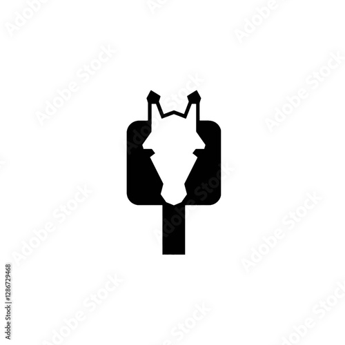 Giraffe Vector Logo Design