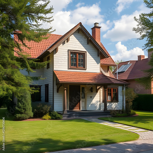 Family House with Elegant Design