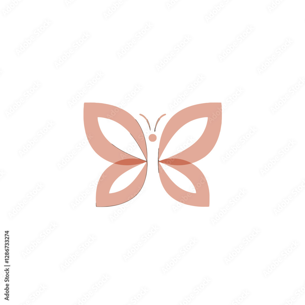 Butterfly Vector Logo Design Butterfly Vector Logo Design