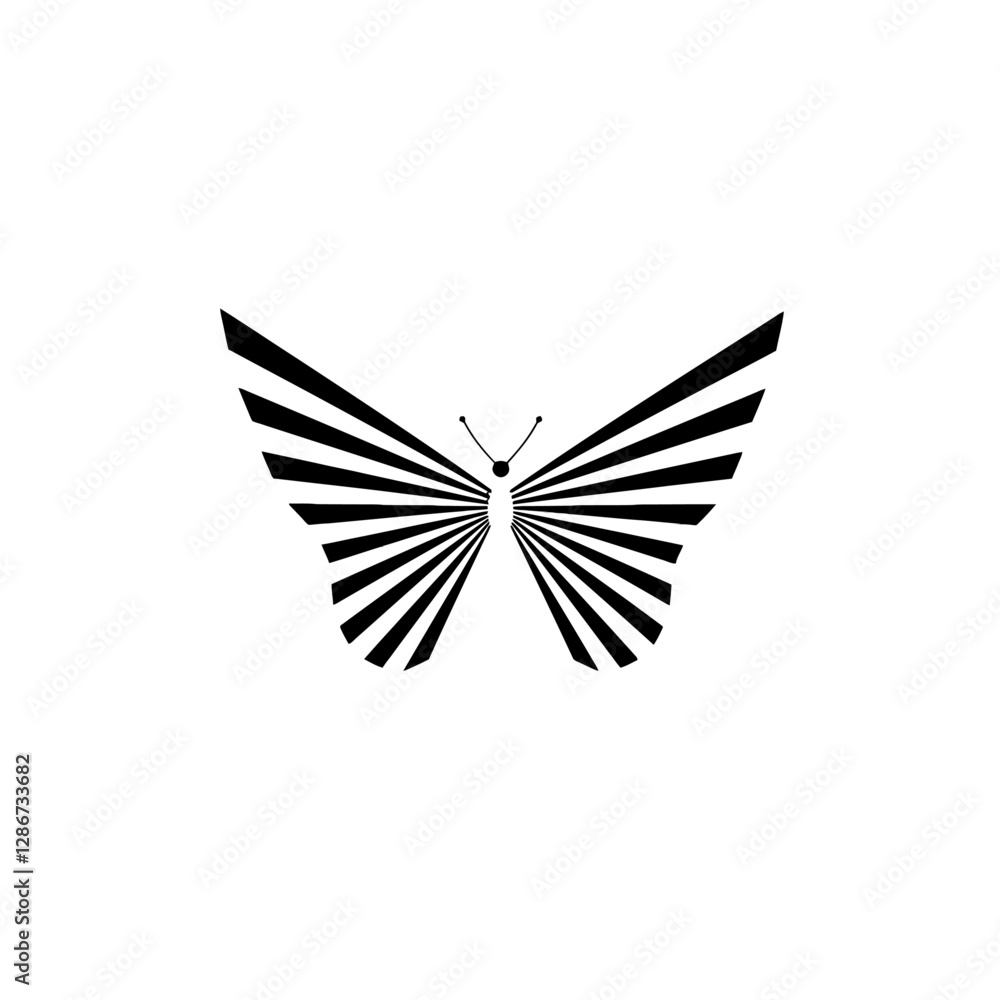 Fototapeta premium Butterfly Vector Logo Design