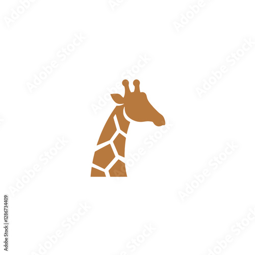 Giraffe Vector Logo Design
