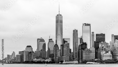 Canvas Print Downtown New York City NYC