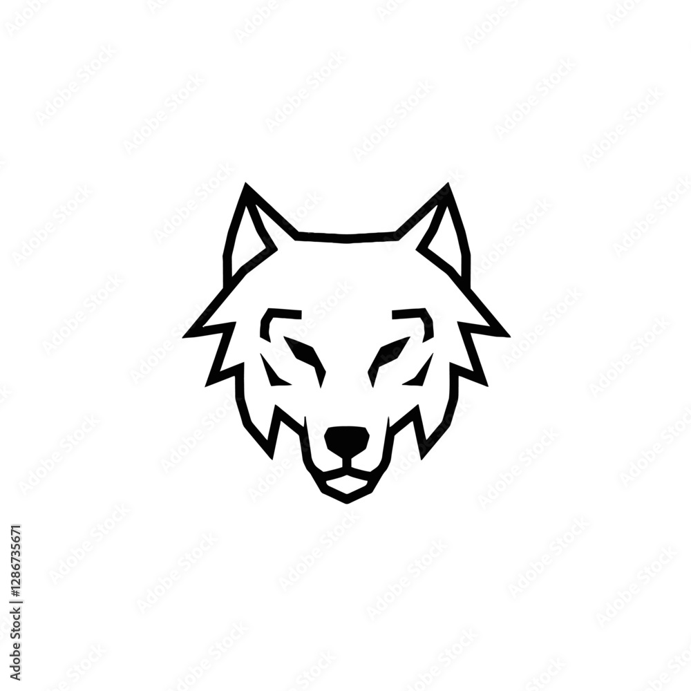 Wolf Vector Logo Design Wolf Vector Logo Design