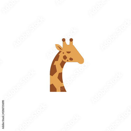 Giraffe Vector Logo Design