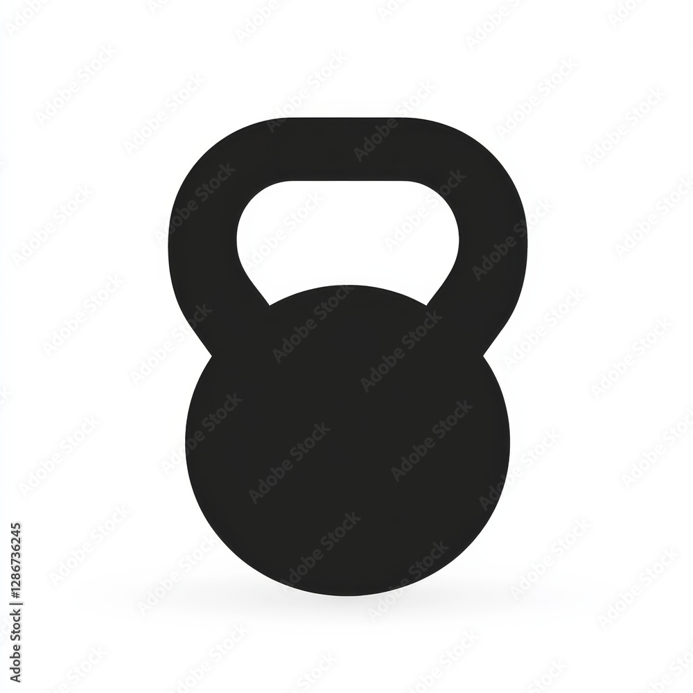 Black Kettlebell Icon - Strength Training and Fitness Equipment for Gym, Workouts, and Weightlifting Black Kettlebell Icon - Strength Training and Fitness Equipment for Gym, Workouts, and Weightlifting